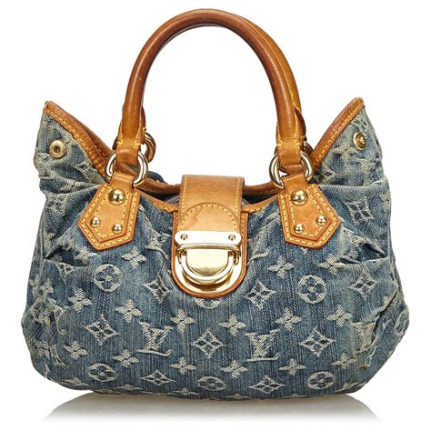 louis vuitton purse colors|louis vuitton blue denim bag.